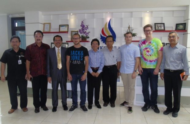 Dalami Teknologi Informasi dan Seni, Mahasiswa Perancis Internship di STIKOM Bali