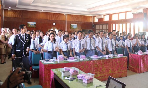 Ratusan Siswa Klungkung Antusias Ikuti Seminar Strategi Memulai dan Mengembangkan Startup Bisnis Berbasis ICT