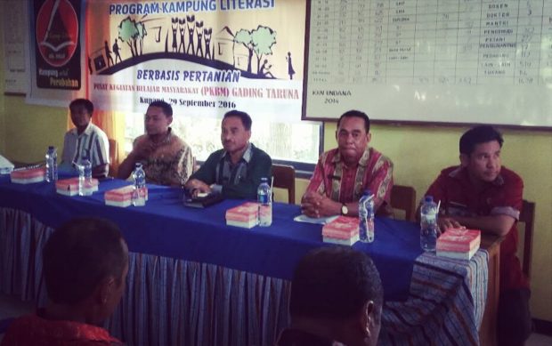 Belo Jadi Kampung Literasi Berbasis Petanian