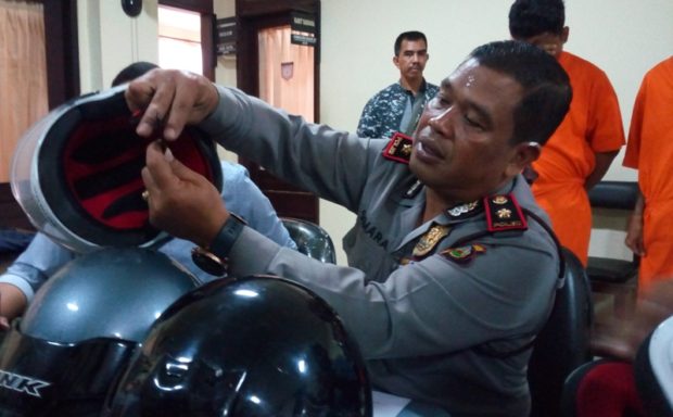 Beraksi 10 Kali, ini Modus Maling Spesialis Helm