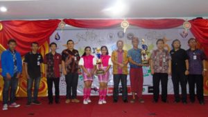 Manajemen STIKOM Bali, Ketua Senat, Ketua Balma, Ketua Panitia, bersama wakil SMAN 5 Denpasar dan SMKN 5 Denpasar