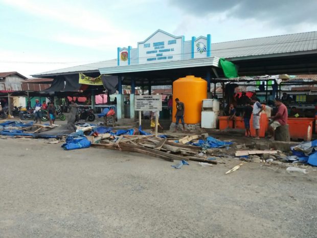 Pasar Tradisional Atambua Ditertibkan