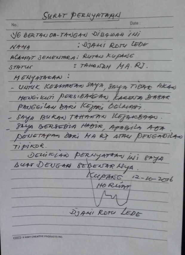 JPU Gagal Hadirkan DRL, Kuasa Hukum Ragukan Surat Pernyataan
