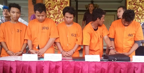Enam Komplotan Residivis Ini Bobol Rumah Kosong Hanya Satu Menit