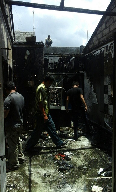 Perumahan Pitoby Terbakar, 1 Unit Rumah Ludes