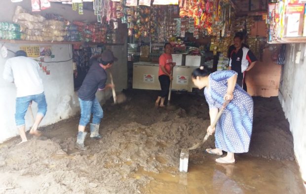 Banjir dan Tanah Longsor Terjang Pancasari