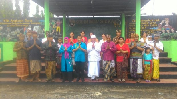 Perayaan Nyepi, Kodim 1603 Sikka Gelar Dharma Shanti