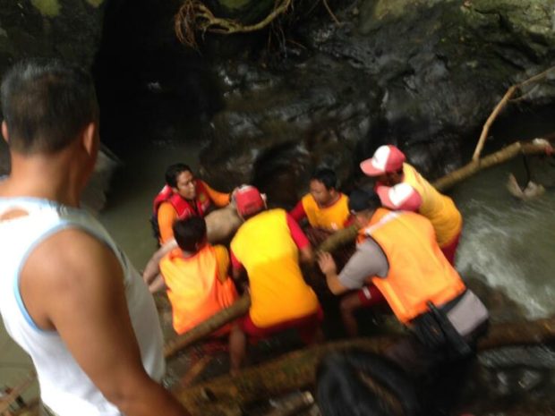 Ditemukan, Komang Aditya Meninggal Tersangkut di Batang Kayu
