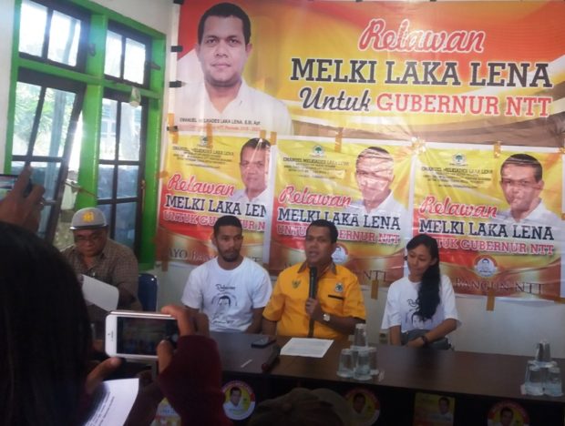 Siap Bertarung di Pilgub NTT, Seluruh Relawan Melki Laka Lena Mulai Diaktifkan