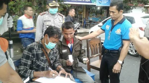 Polres Jembrana Tes Urine Sopir AKAP, Satu Orang Positif Ganja