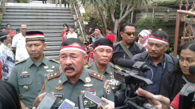 Wujudkan Sikap Toleran, Ribuan TNI Doa Bersama di Puja Mandala