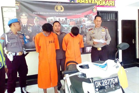 Curi Kesempatan, Dua Remaja Maling Motor Korban Pengeroyokan Geng Motor
