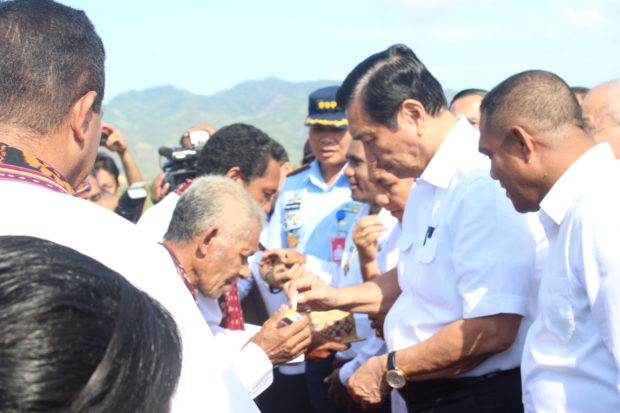 Menko Kemaritiman Resmikan Bukit Fatima Larantuka