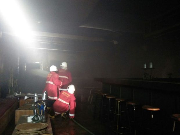 Konsleting Listrik, Restoran Lodji Nyaris Ludes Terbakar