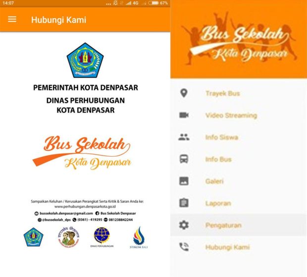 Si Bused, Aplikasi Bus Sekolah Gratis Ciptaan STIKOM Bali Untuk Pelajar Kota Denpasar