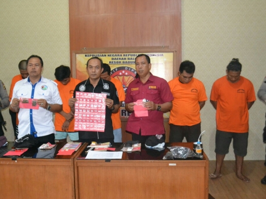 Tangkap Tujuh Tersangka, Polres Badung Sita Puluhan Gram Sabu, Ganja dan Tembakau Gorilla
