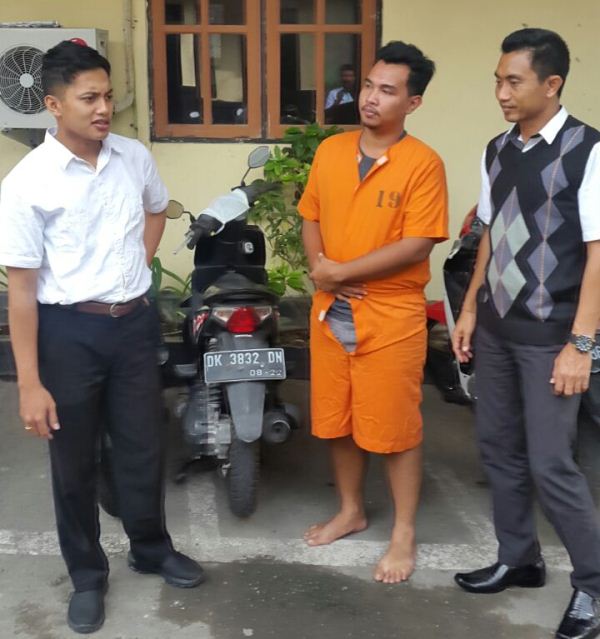 Gelapkan Puluhan Motor, Agung Ngurah Mulyawan Ditangkap