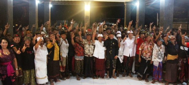 Enam Banjar di Dawan Siap Menangkan Koster dan BAGIA
