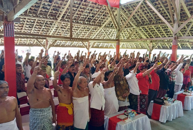 Ratusan Tokoh Dadia di Karangasem Siap Menangkan Koster-Ace