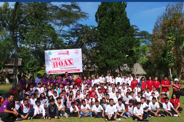 P2AP2KB Denpasar Gelar Supercam Libatkan Anak SMP dan Panti Tekankan Anti Hoax