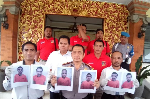 Melawan, Empat 4 Tahanan Polsek Denbar yang Kabur di Dor