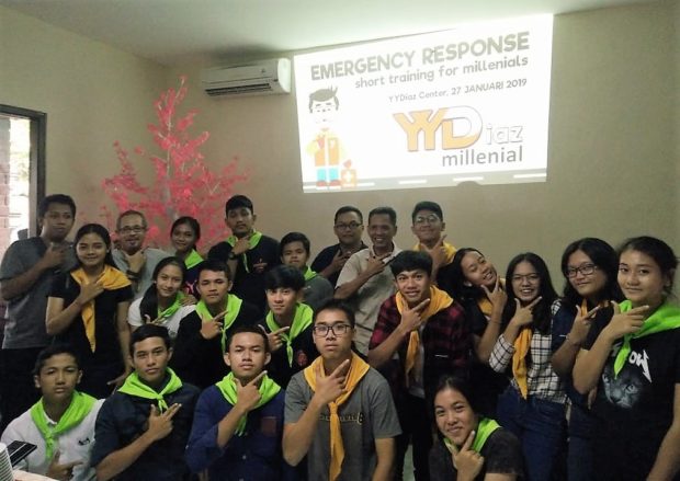 Kaum Millenial Denpasar Dapat Pelatihan Emergency Response Jilid Dua