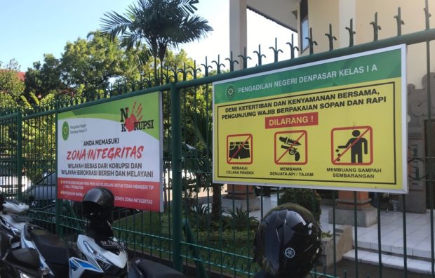 Pn Denpasar Berlakukan Zona Integritas Zi Bali News Network