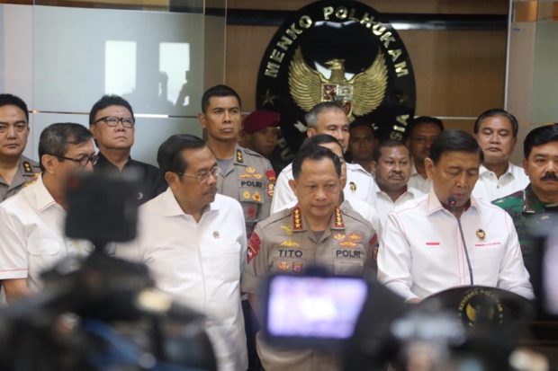 Bahas Situasi Nasional Pasca Pemilu 2019, Menkopolhukam Gelar Rakor
