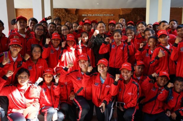 Rai Mantra Lepas 726 Kontingen Porjar Provinsi Bali