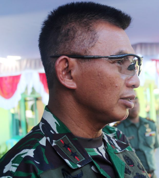 Kunjungan Pangdam IX Udayana di Makodim 1624 Flotim, Ada Berkat Bagi Lembata