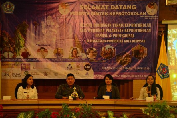 Bimtek Keprotokolan, Diharapkan Menjadi Momentum Meningkatkan Koordinasi Antar OPD