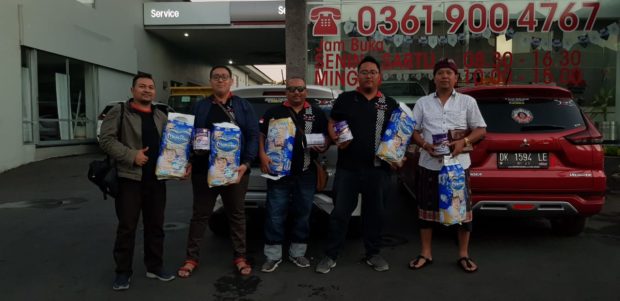 Mitsubishi Xpander Indonesia (MIXI) Semeton Bali Galang dan Salurkan Bantuan Sosial