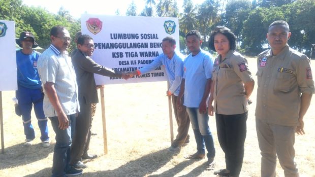 Dinas Sosial NTT Bentuk Kampung Siaga Bencana di Desa Ile Padung