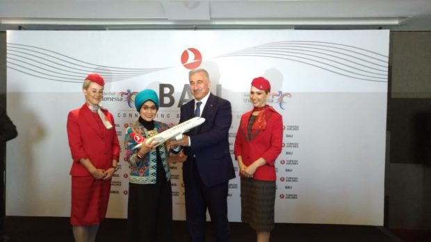 Dalam Seminggu, Turkish Airlines 3 Kali Terbang Langsung ke Bali