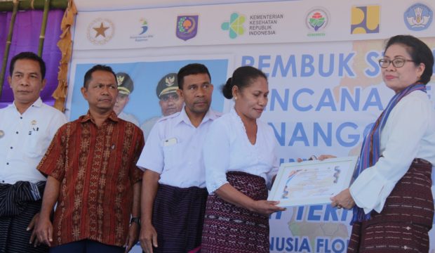 Puskesmas Lewolaga Raih Penghargaan Zero Kematian Bumil