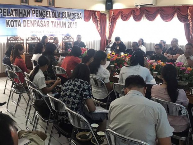 Dorong Tumbuh Kembangnya Bumdes Pemkot Denpasar Latih Keterampilan Manajemen