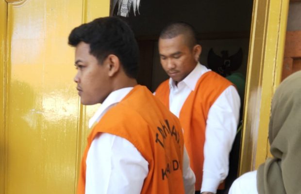 Rampas Pistol Polisi, Dua Pemuda Dituntut 1 Tahun dan 6 Bulan