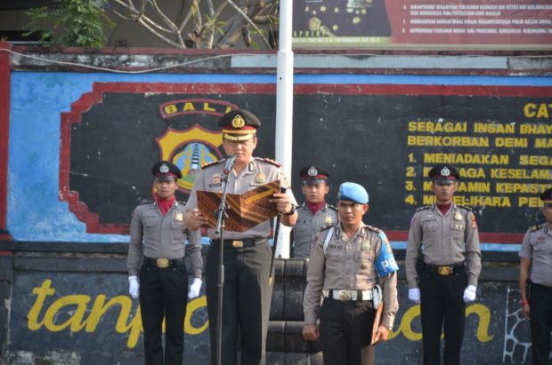 Kapolres Karangasem Pimpin Upacara Haornas ke-36