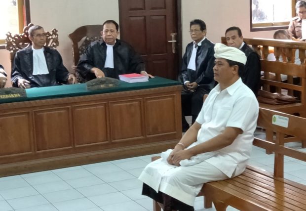 Mantan Wagub Sudikerta Jalani Sidang Perdana Kasus Penipuan