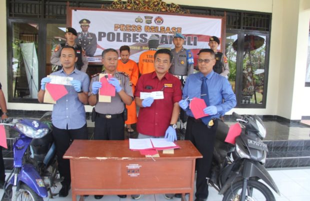 Tim Gabungan Polres dan Polsek Bangli Ungkap Dua Kasus Curanmor