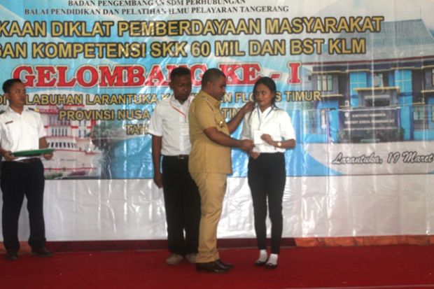 500-an Peserta Diklat Pelayaran dengan Kompetensi SKK 60 Mil