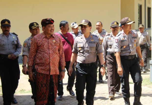 Wakil Bupati Klungkung Kunjungi Polsek Nusa Penida