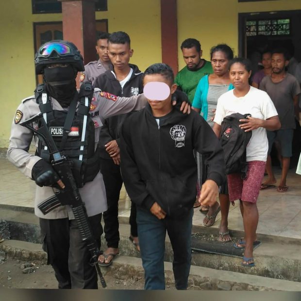 Polres Flotim Tindak Pelaku Pengrusakan Rudi dan Kapela PT Rerolara Hokeng