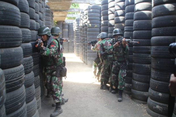 Tingkatkan Kemampuan Satuan, Yonif Raider 900/SBW Gelar Lattap TA. 2019
