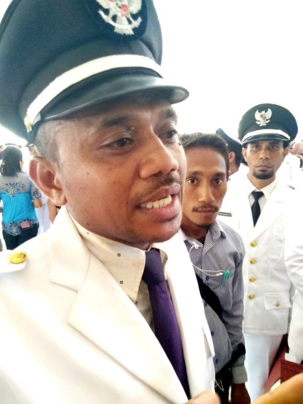 Diberondong Aksi Penolakan Pelantikan Dirinya, Kades Sagu Tetap Santai