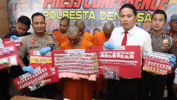 Polresta Denpasar Amankan 11 Bandar Narkoba dalam Dua Pekan