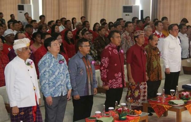 Wakapolda Bali Hadiri Pelantikan Pengurus Daerah Permabudhi Bali