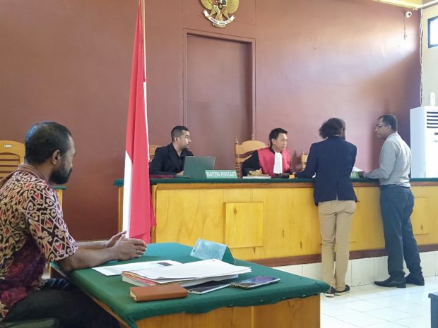 Sidang Praperadilan Frank Lamanepa Vs Polres Flotim Digelar