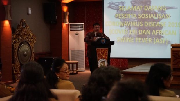 Pemkot Denpasar Gelar Sosialisasi Kesiapsiagaan Terhadap Virus COVID 19 dan ASF