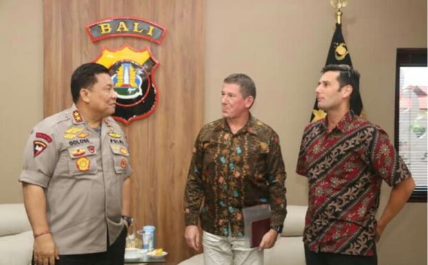 Kapolda Bali Terima Kunjungan Dari Australian Federal Police
